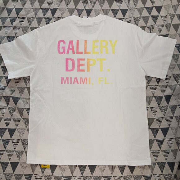 Gallery Dept Colorful Ink Splash Letters Loose Short Sleeve - Picture 5 of 6
